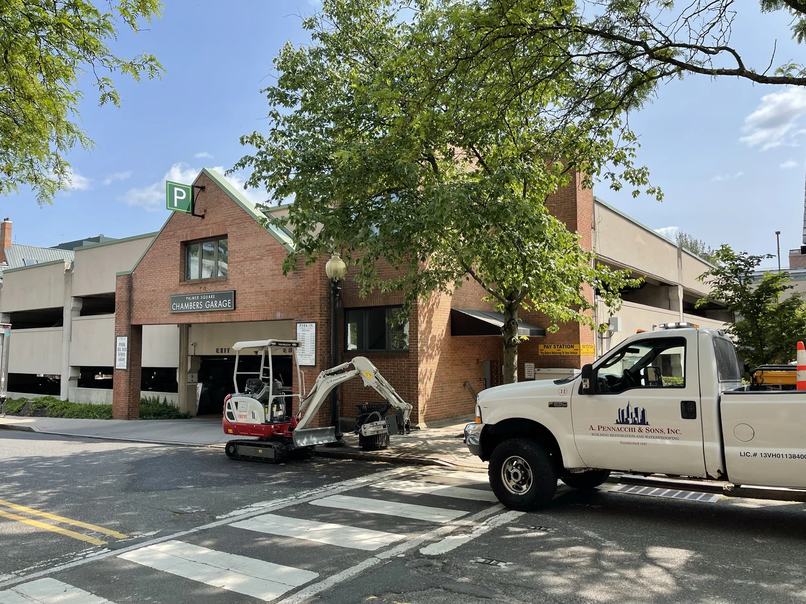 Commercial and industrial masonry project